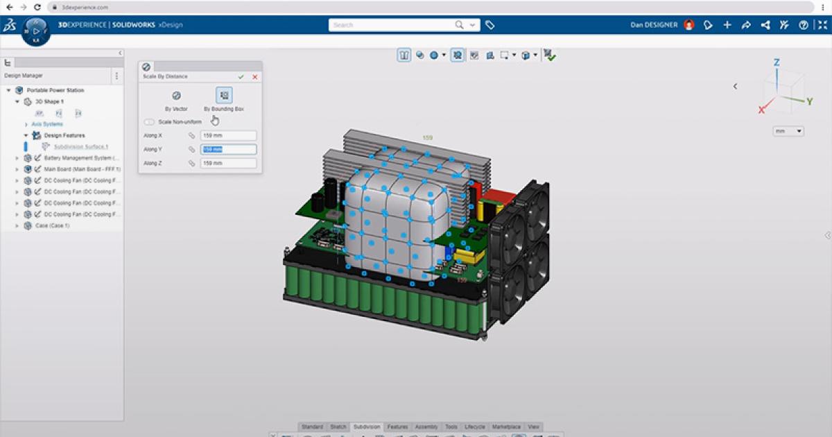 初次体验 - SOLIDWORKS xDesign